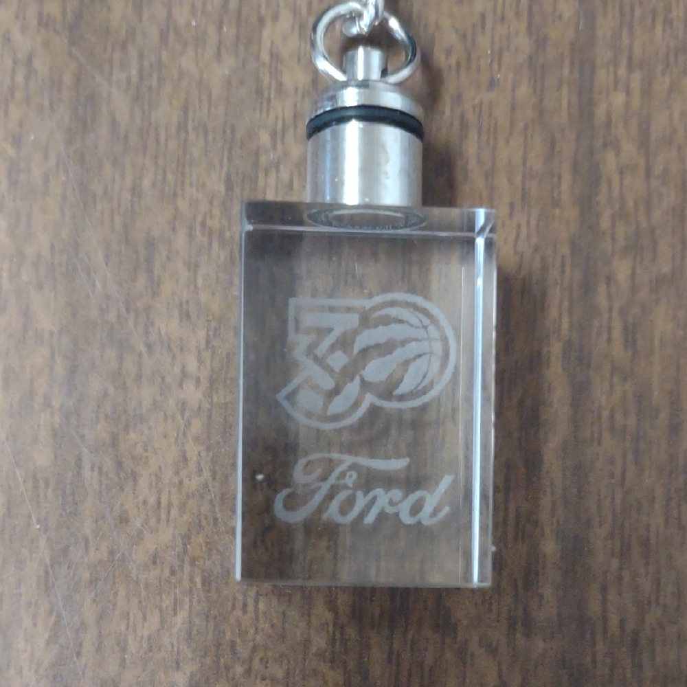 Ford 30th Anniversary Crysta Look Keychain